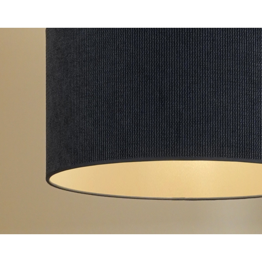 Duolla - Plafonnier CORDUROY 1xE27/15W/230V d. 40 cm bleu foncé