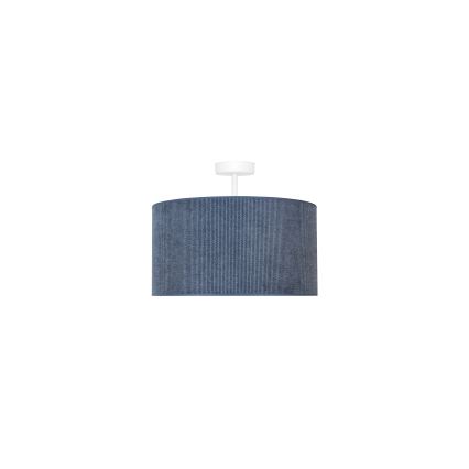 Duolla - Plafonnier CORDUROY 1xE27/15W/230V d. 40 cm bleu foncé