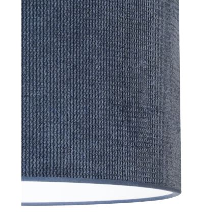 Duolla - Plafonnier CORDUROY 1xE27/15W/230V d. 40 cm bleu foncé