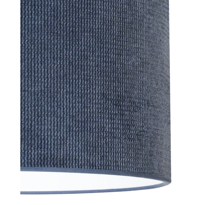 Duolla - Plafonnier CORDUROY 1xE27/15W/230V d. 40 cm bleu foncé