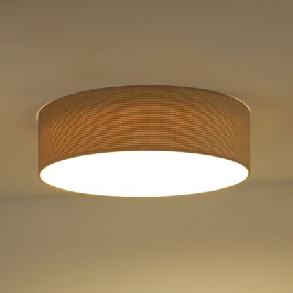 Duolla - Plafonnier CORTINA LED/26W/230V d. 30 cm 4000K beige