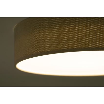 Duolla - Plafonnier CORTINA LED/26W/230V d. 30 cm 4000K beige