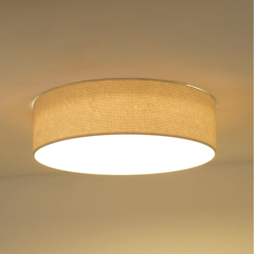 Duolla - Plafonnier CORTINA LED/26W/230V d. 30 cm 4000K crème