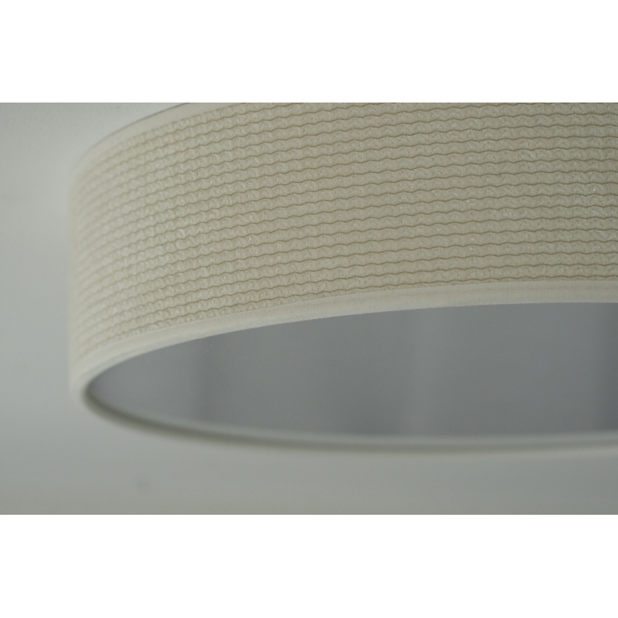 Duolla - Plafonnier CORTINA LED/26W/230V d. 30 cm 4000K crème