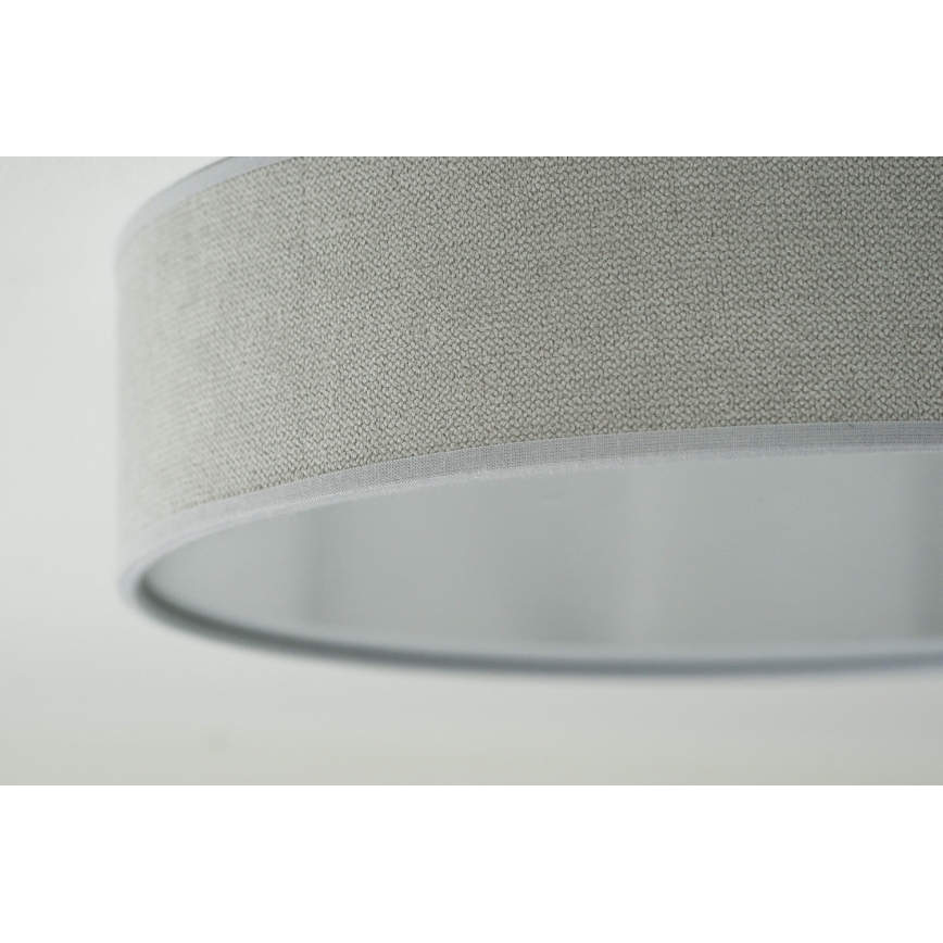 Duolla - Plafonnier CORTINA LED/26W/230V d. 30 cm 4000K gris