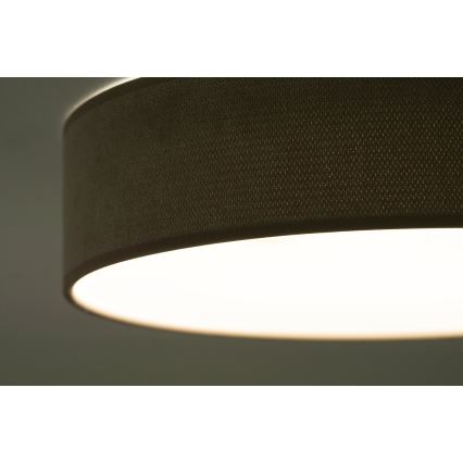 Duolla - Plafonnier CORTINA LED/26W/230V d. 30 cm 4000K marron