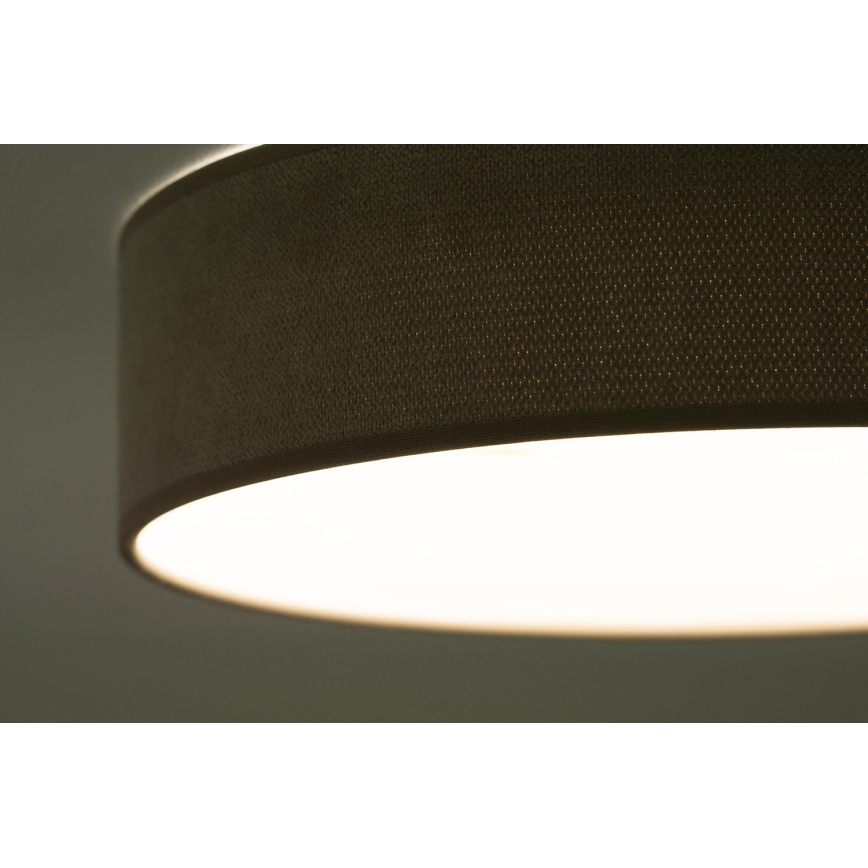 Duolla - Plafonnier CORTINA LED/26W/230V d. 30 cm 4000K marron