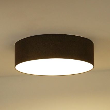 Duolla - Plafonnier CORTINA LED/26W/230V d. 30 cm 4000K marron