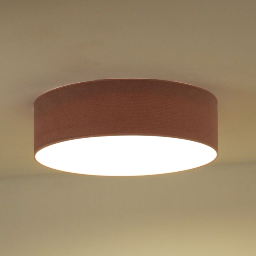 Duolla - Plafonnier CORTINA LED/26W/230V d. 30 cm 4000K rose