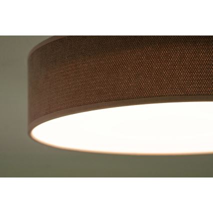 Duolla - Plafonnier CORTINA LED/26W/230V d. 30 cm 4000K rose