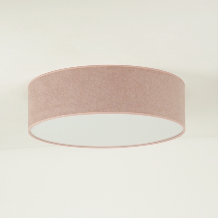 Duolla - Plafonnier CORTINA LED/26W/230V d. 30 cm 4000K rose
