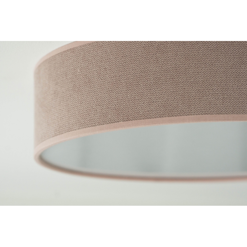 Duolla - Plafonnier CORTINA LED/26W/230V d. 30 cm 4000K rose