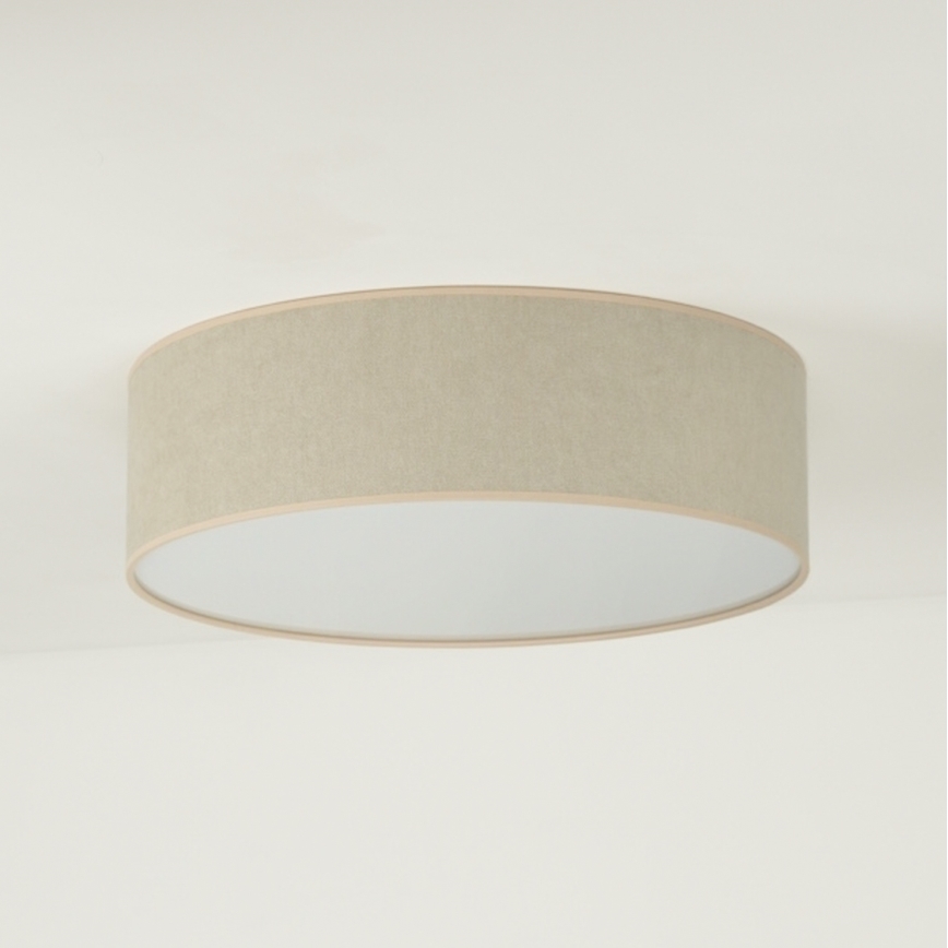 Duolla - Plafonnier CORTINA LED/26W/230V d. 45 cm 4000K beige