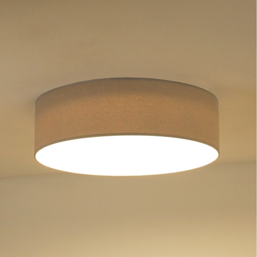 Duolla - Plafonnier CORTINA LED/26W/230V d. 45 cm 4000K gris