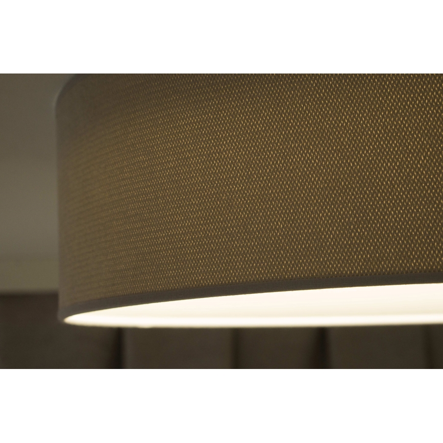 Duolla - Plafonnier CORTINA LED/26W/230V d. 45 cm 4000K gris