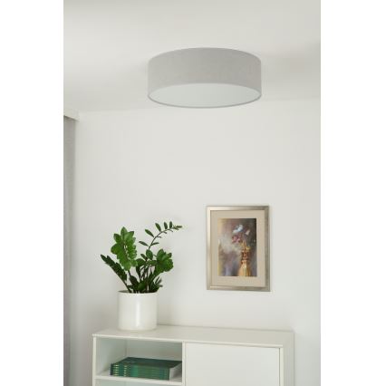 Duolla - Plafonnier CORTINA LED/26W/230V d. 45 cm 4000K gris