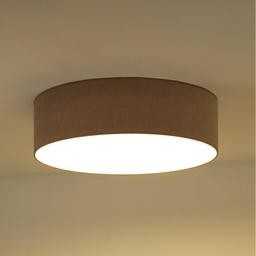 Duolla - Plafonnier CORTINA LED/26W/230V d. 45 cm 4000K marron