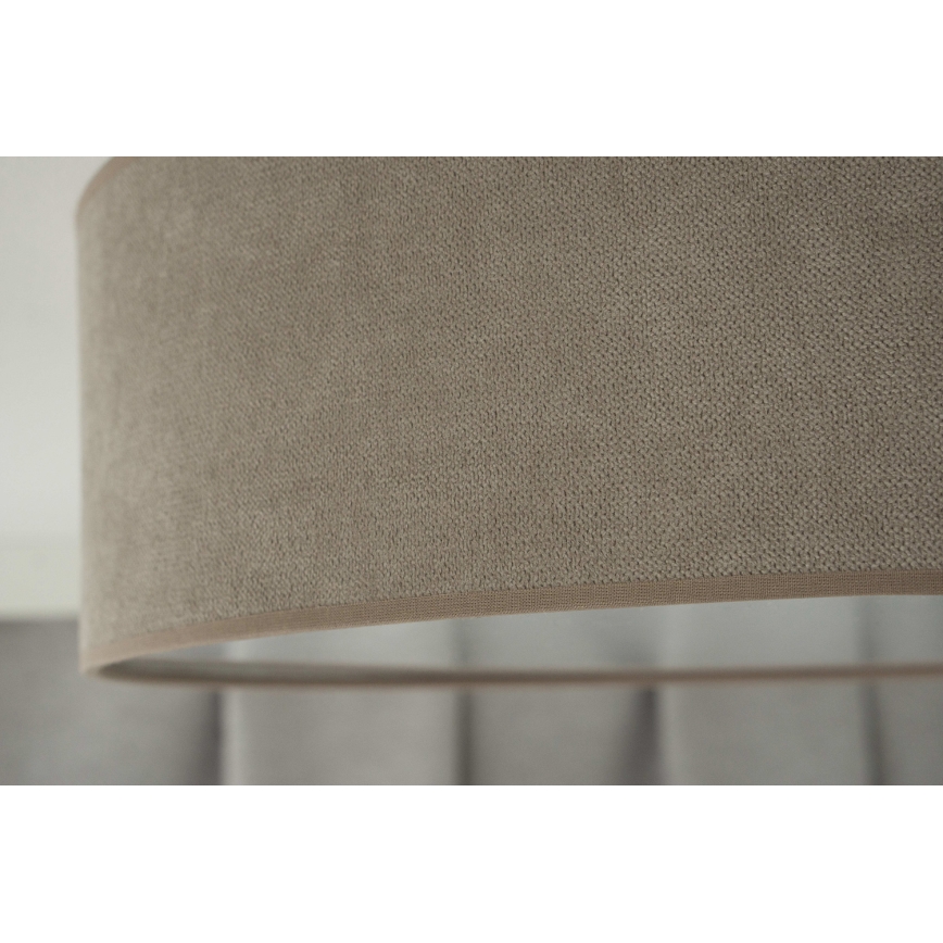 Duolla - Plafonnier CORTINA LED/26W/230V d. 45 cm 4000K marron
