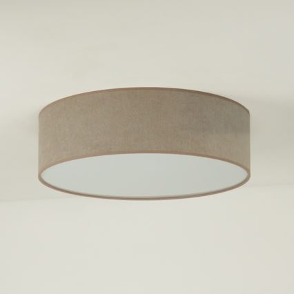 Duolla - Plafonnier CORTINA LED/26W/230V d. 45 cm 4000K marron