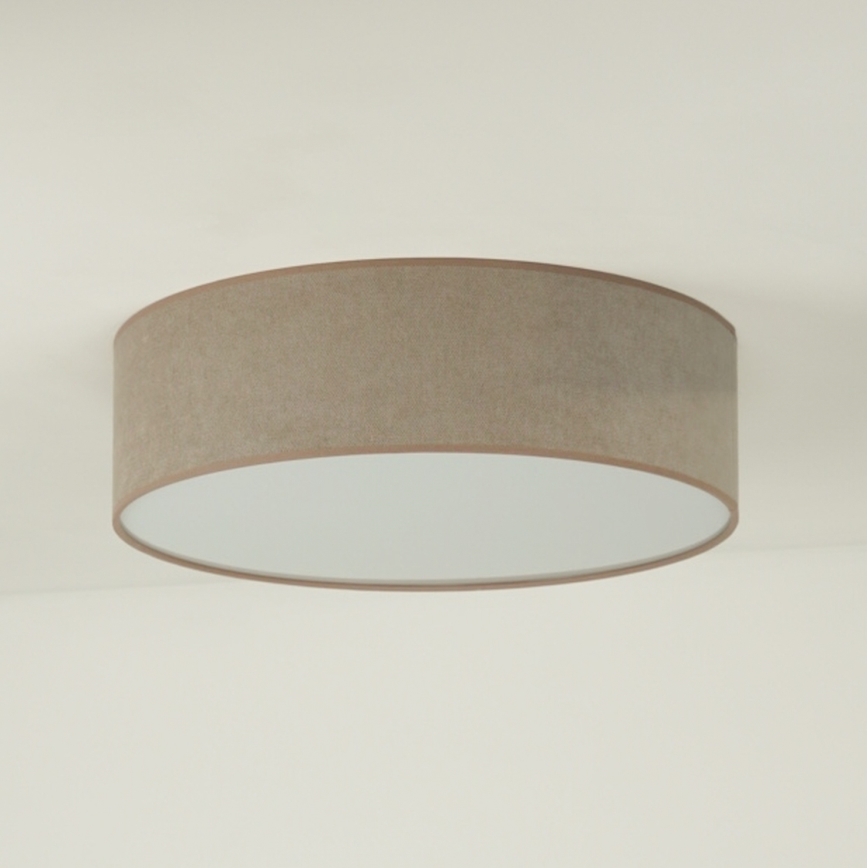 Duolla - Plafonnier CORTINA LED/26W/230V d. 45 cm 4000K marron