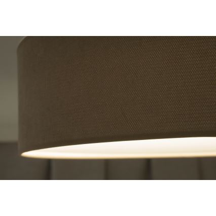 Duolla - Plafonnier CORTINA LED/26W/230V d. 45 cm 4000K marron