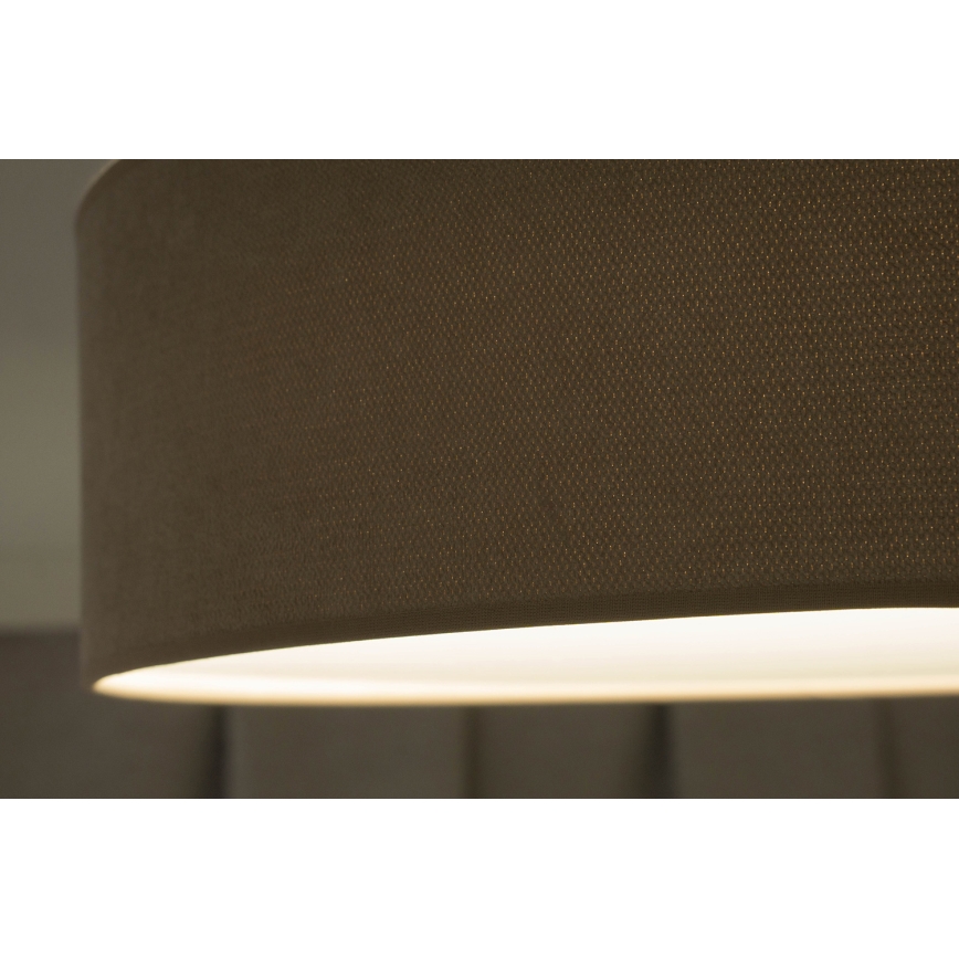 Duolla - Plafonnier CORTINA LED/26W/230V d. 45 cm 4000K marron