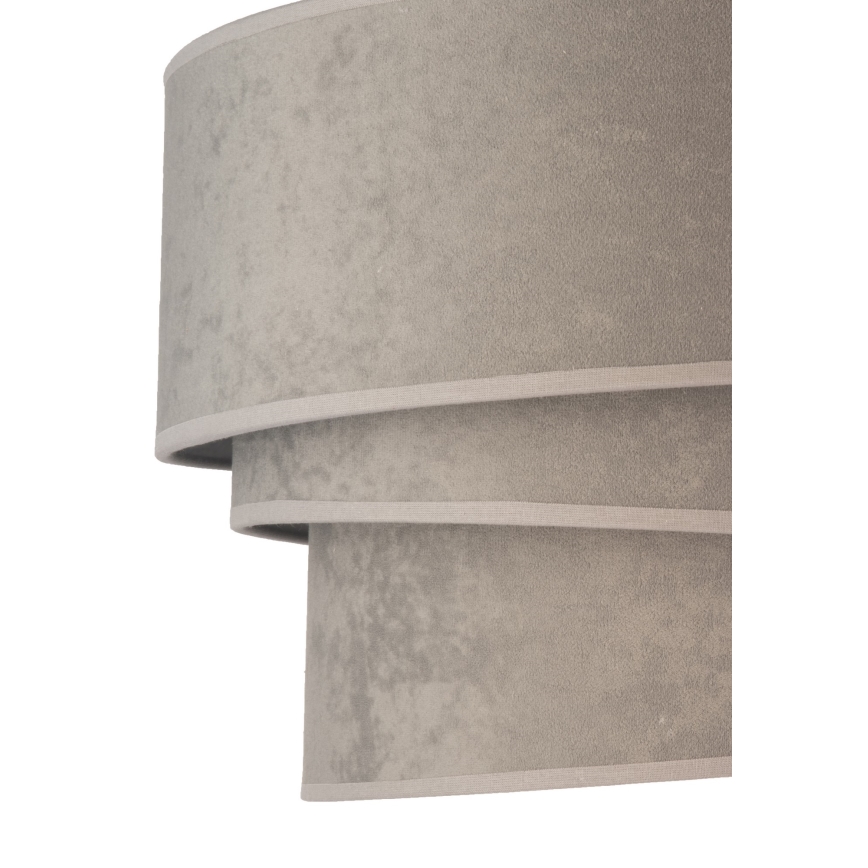 Duolla - Plafonnier DEVON 1xE27/40W/230V d. 45 cm gris
