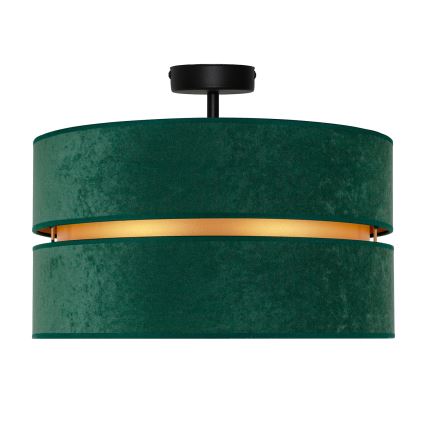 Duolla - Plafonnier DUO 1xE27/15W/230V d. 40 cm vert/doré