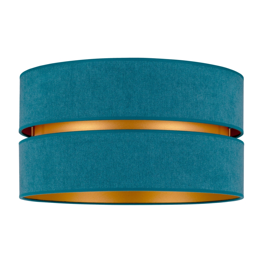 Duolla - Plafonnier DUO 1xE27/40W/230V d. 40 cm turquoise/doré
