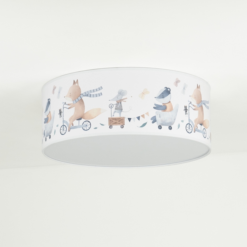 Duolla - Plafonnier enfant CORTINA LED/26W/230V d. 40 cm 4000K