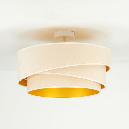 Duolla - Plafonnier KOBO 1xE27/15W/230V d. 45 cm crème