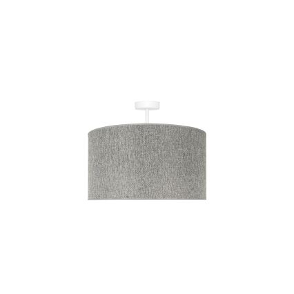 Duolla - Plafonnier ROLLER ECO RECYCLING 1xE27/15W/230V d. 45 cm gris