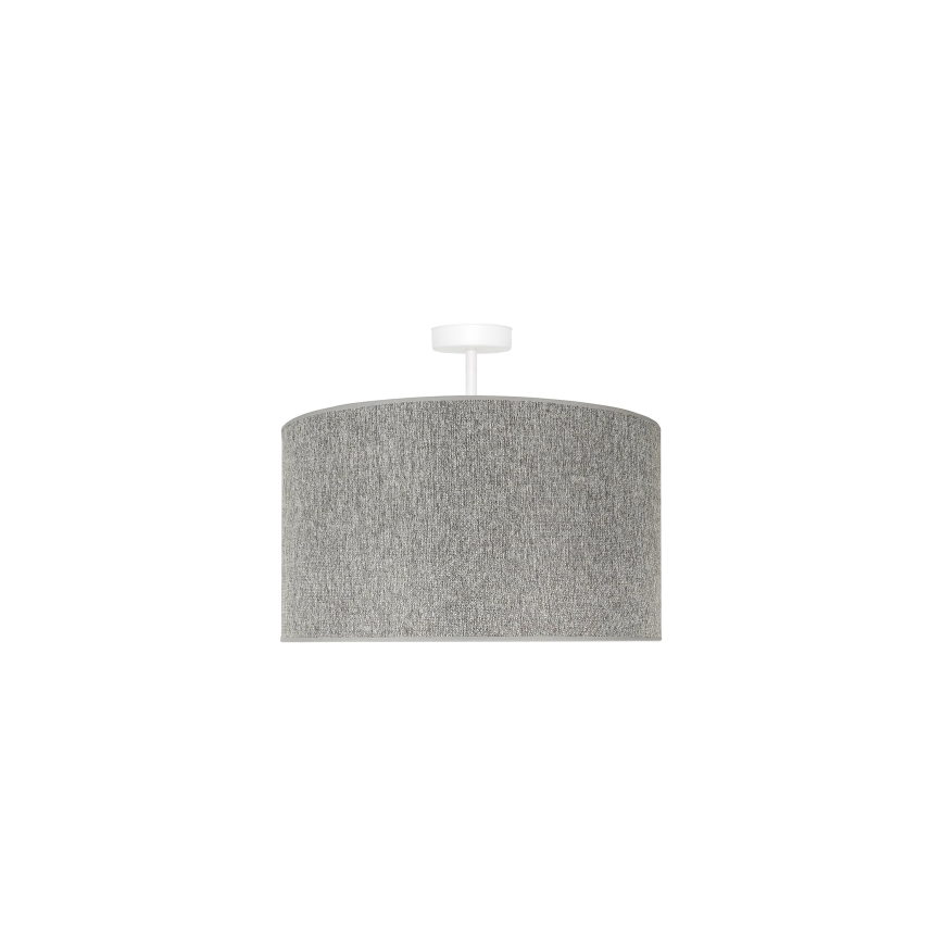 Duolla - Plafonnier ROLLER ECO RECYCLING 1xE27/15W/230V d. 45 cm gris