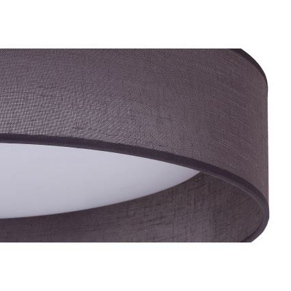 Duolla - Plafonnier ROLLER LED/24W/230V d. 45 cm anthracite