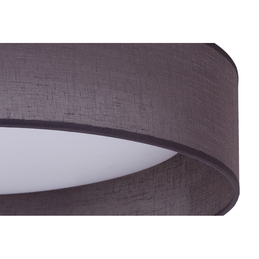 Duolla - Plafonnier ROLLER LED/24W/230V d. 45 cm anthracite