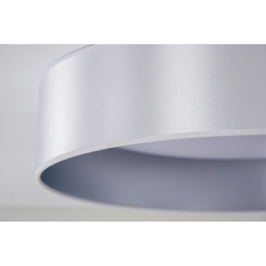 Duolla - Plafonnier ROLLER LED/24W/230V d. 45 cm argent
