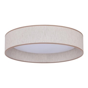 Duolla - Plafonnier ROLLER LED/24W/230V d. 45 cm beige