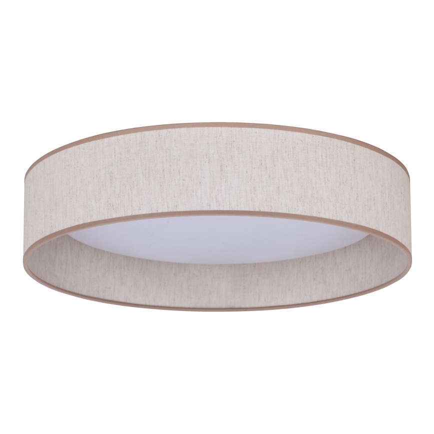 Duolla - Plafonnier ROLLER LED/24W/230V d. 45 cm beige