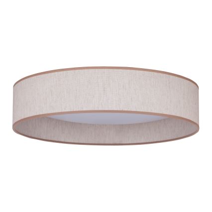 Duolla - Plafonnier ROLLER LED/24W/230V d. 45 cm beige