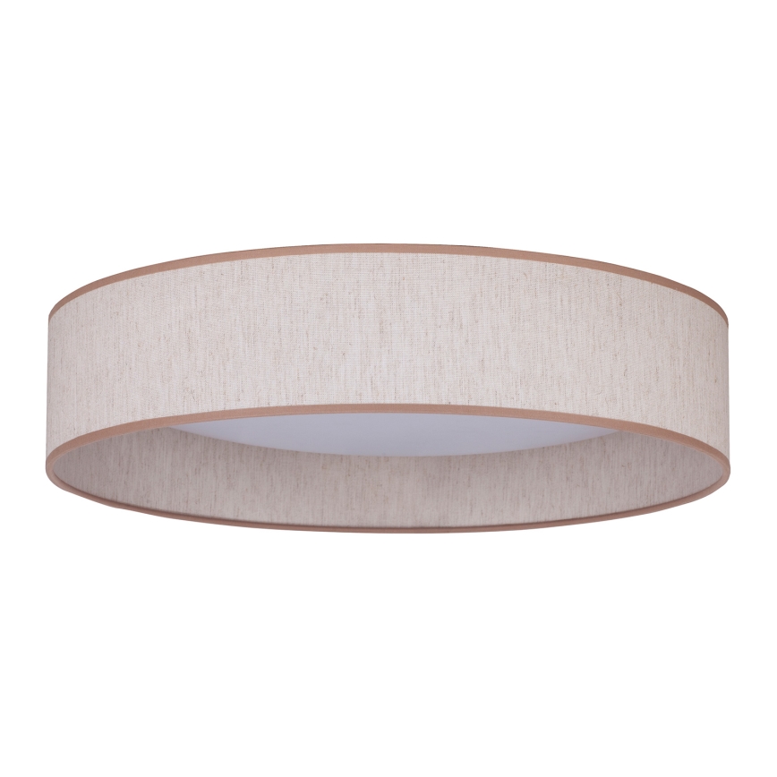 Duolla - Plafonnier ROLLER LED/24W/230V d. 45 cm beige