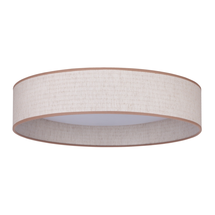 Duolla - Plafonnier ROLLER LED/24W/230V d. 45 cm beige