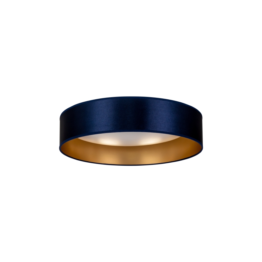 Duolla - Plafonnier ROLLER LED/24W/230V d. 45 cm bleu/doré