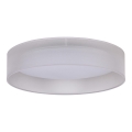 Duolla - Plafonnier ROLLER LED/24W/230V d. 45 cm gris clair