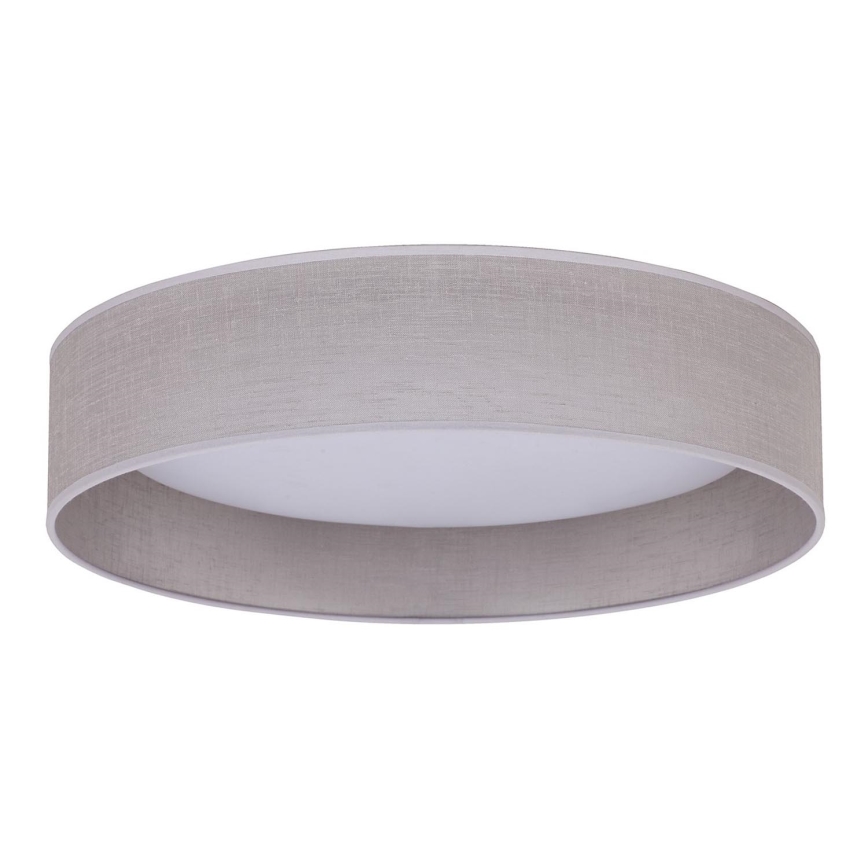 Duolla - Plafonnier ROLLER LED/24W/230V d. 45 cm gris clair
