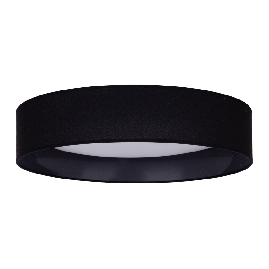 Duolla - Plafonnier ROLLER LED/24W/230V d. 45 cm noir