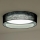 Duolla - Plafonnier ROLLER LED/24W/230V d. 45 cm noir