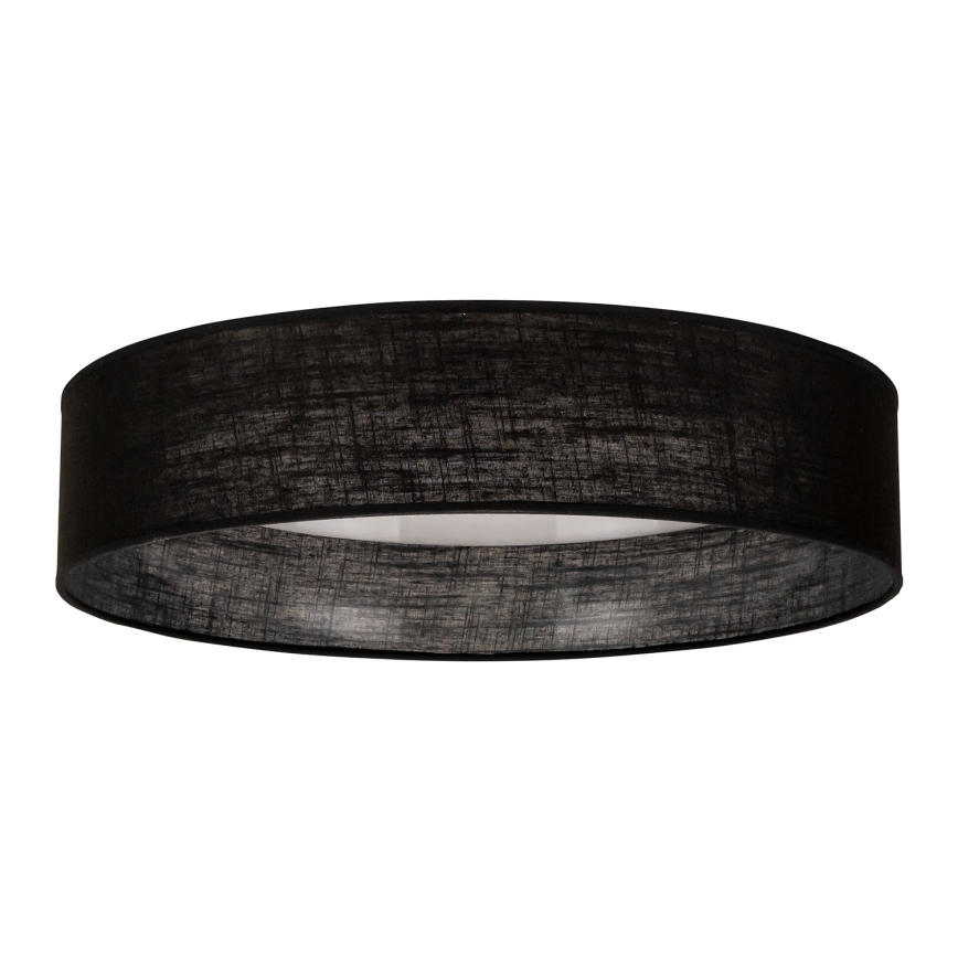 Duolla - Plafonnier ROLLER LED/24W/230V d. 45 cm noir