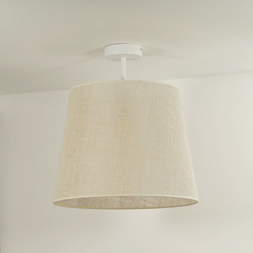 Duolla - Plafonnier YUTE 1xE27/15W/230V d. 38 cm gris