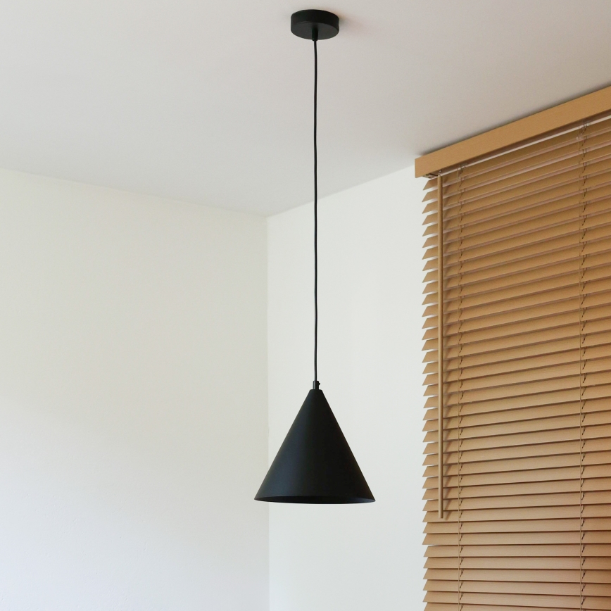 Duolla - Sospensione a cavo IRONLINE 1xG9/3W/230V Ø 25 cm, nero