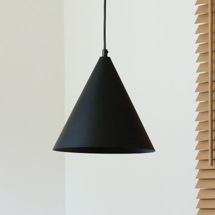 Duolla - Sospensione a cavo IRONLINE 1xG9/3W/230V Ø 25 cm, nero